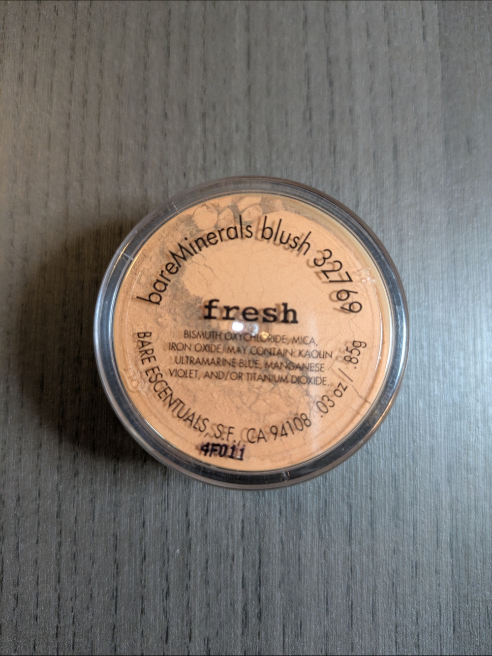 bareMinerals Fresh Blush Loose Powder - Sealed .03oz